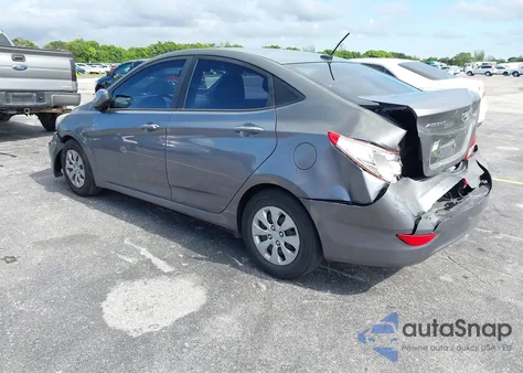 2016 Hyundai Accent Se из США, поврежденный, VIN KMHCT4AE7GU072639